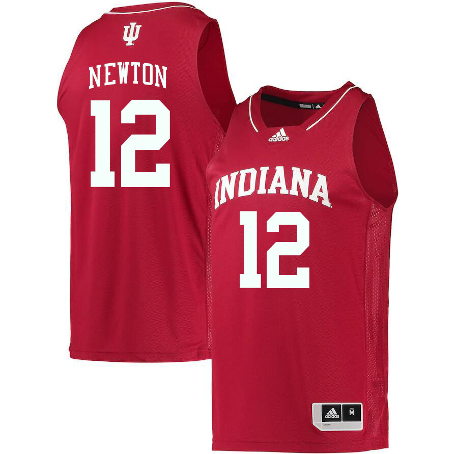 Men #12 Jakai Newton Indiana Hoosiers College Basketball Jerseys Stitched Sale-Crimson